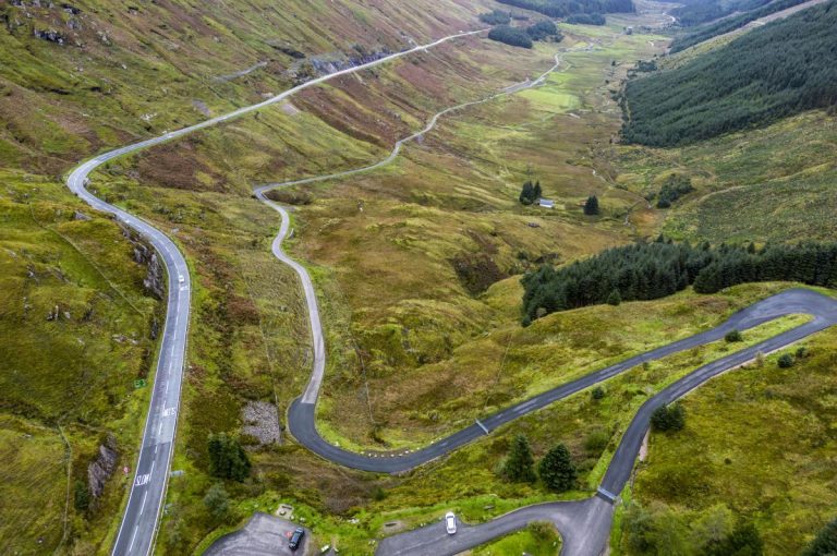 Old Military Road in Glen Croe to be improved