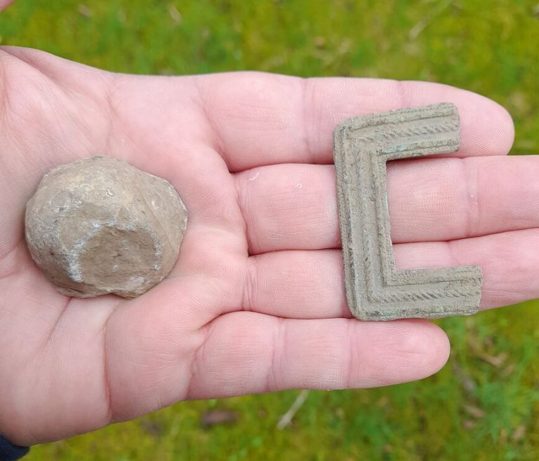 Archaeologists uncover grapeshot and a clan chief’s shoe buckle at Culloden